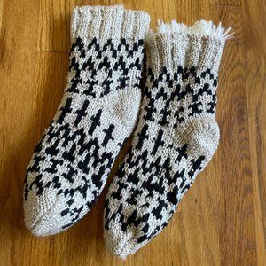 Frye non-slide slipper socks, new
